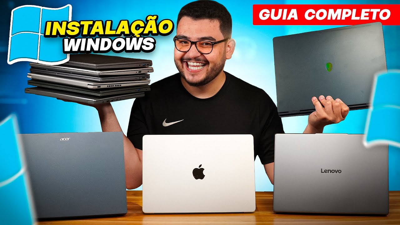 Como Instalar o Windows 11 no Notebook ou PC | Tutorial Completo Passo a Passo