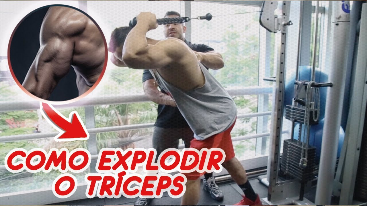 Como Treinar Braços - Tríceps Francês 
