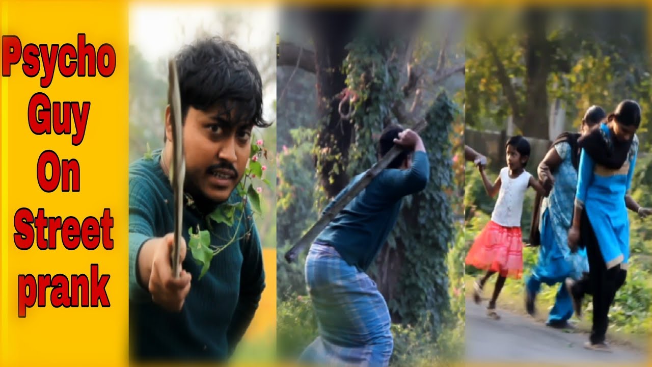 Psycho Guy On Street Prank |Prank in India | KKF | 2018