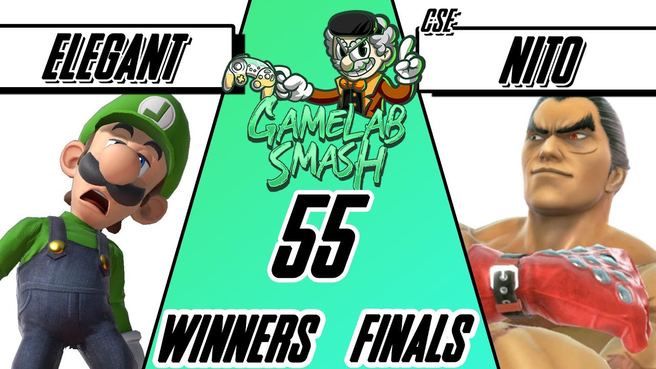 GameLab-Smash # 55 Elegant (Luigi) Vs Nito (Kazuya)