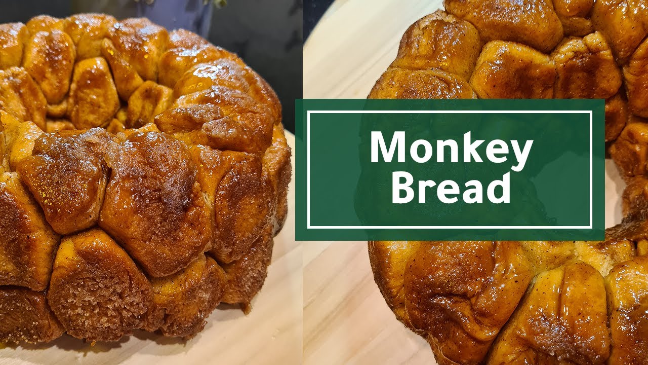 طريقة عمل مونكي بريد | Homemade Monkey Bread (Cinnamon Roll Bites)