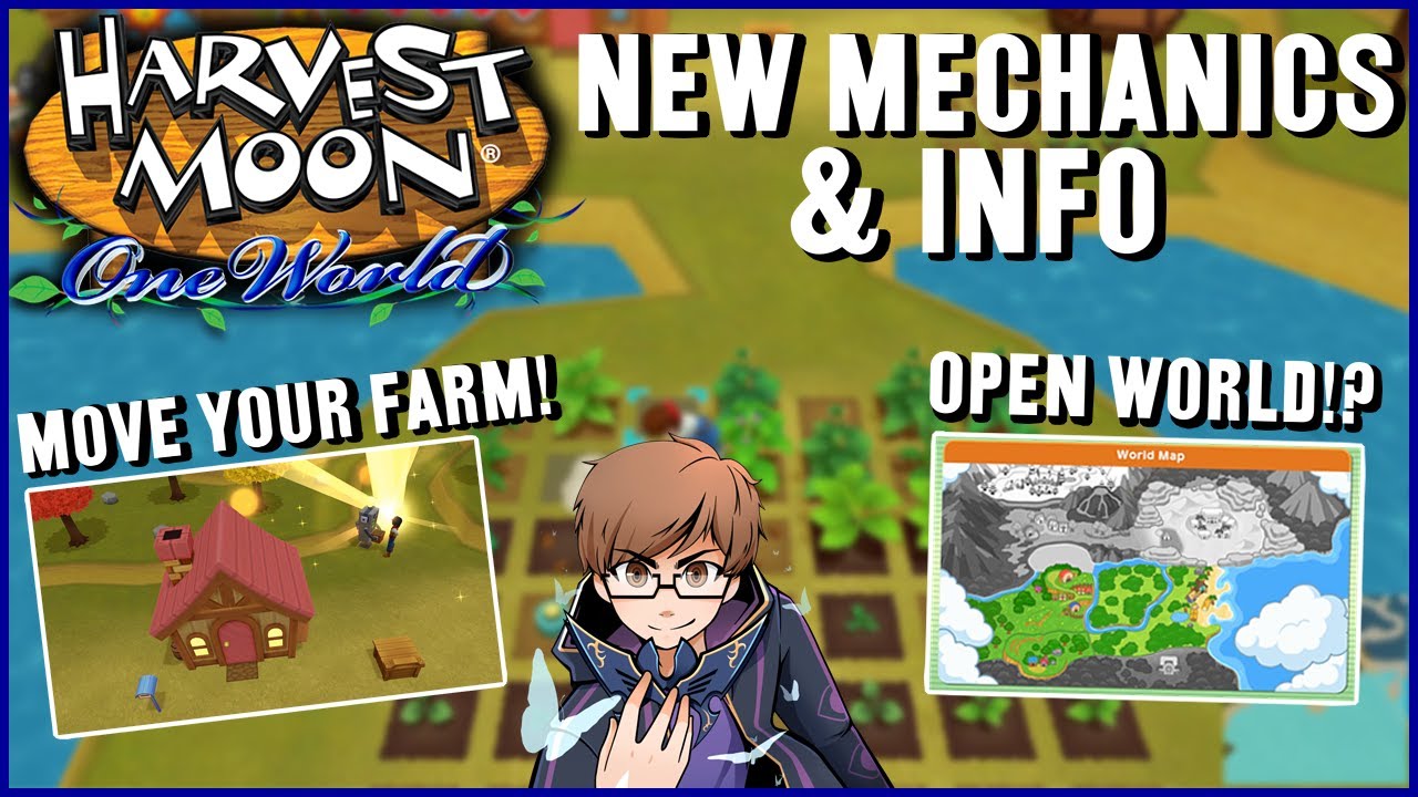 Harvest Moon One World - New mechanics & info | Wilder