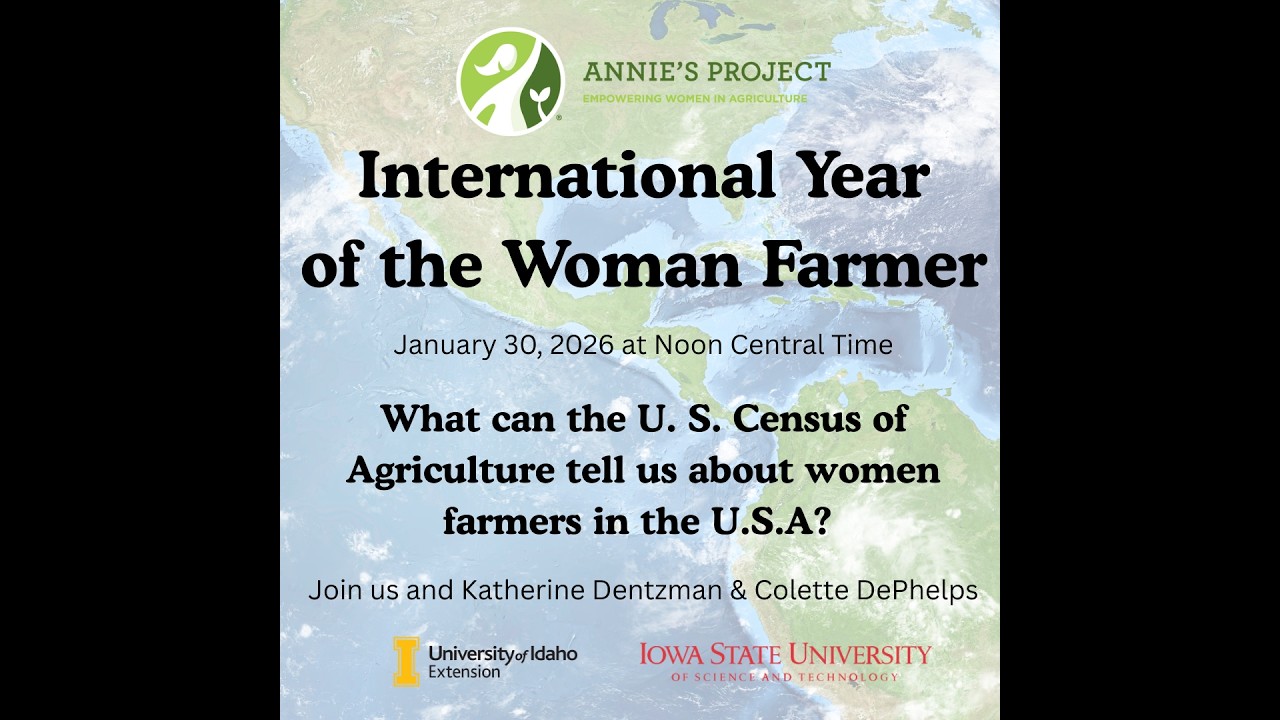 International Year of the Woman Farmer Feature - January