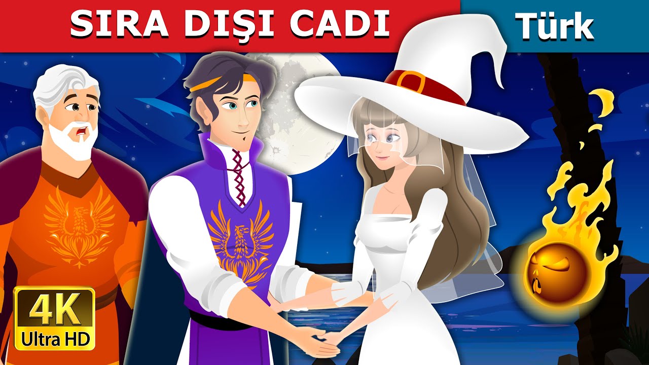 Sıra dışı Cadı | The Unusual Witch Story in Turkish | @TurkiyaFairyTales