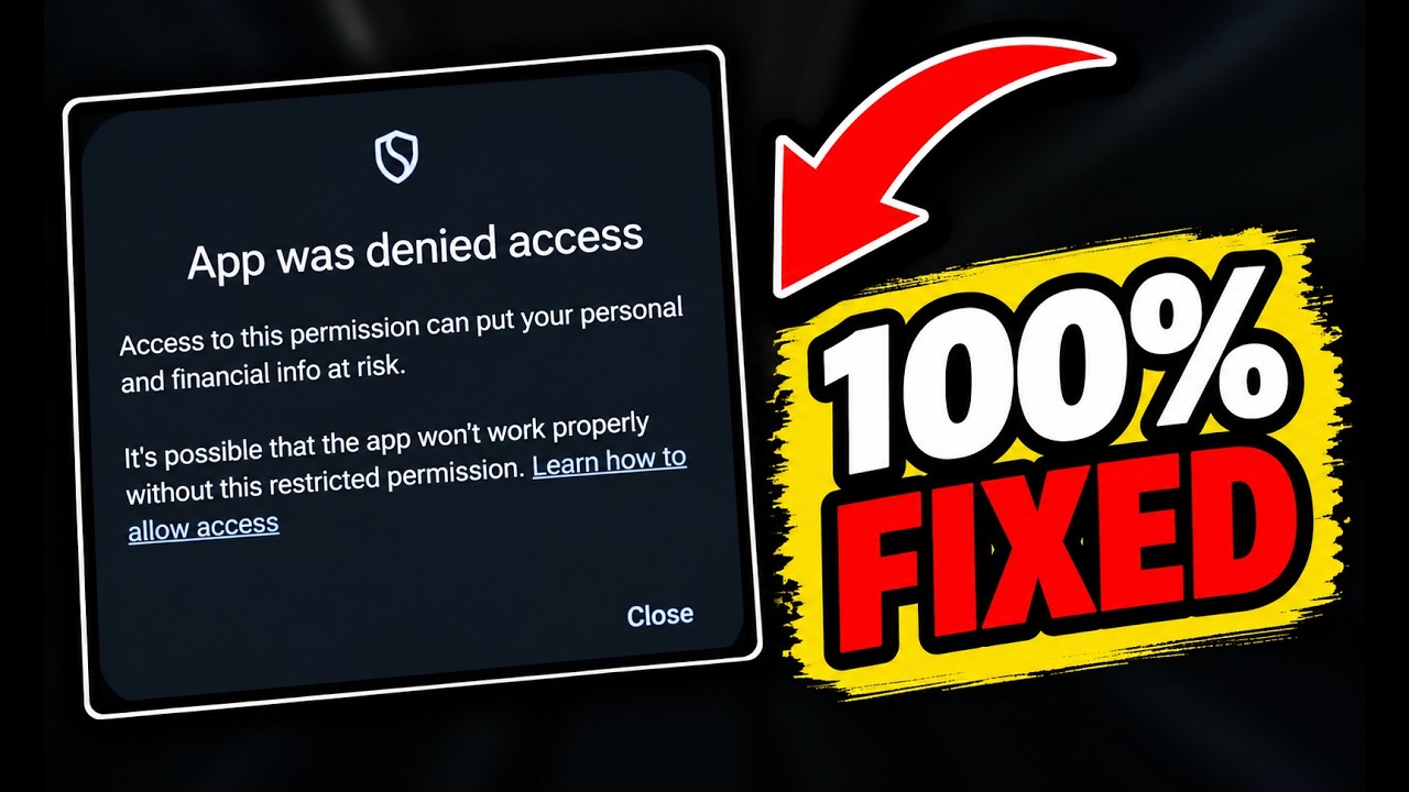 Как исправить ошибку &laquo;Приложению отказано в доступе&raquo; на Android (быстро и просто)