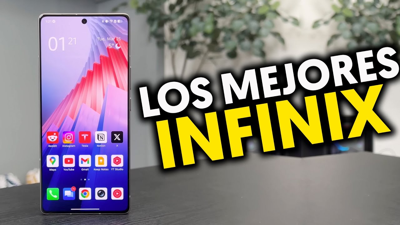 🫡3 Smartphones INFINIX que HUMILLAN a la COMPETENCIA en 2025 🏆