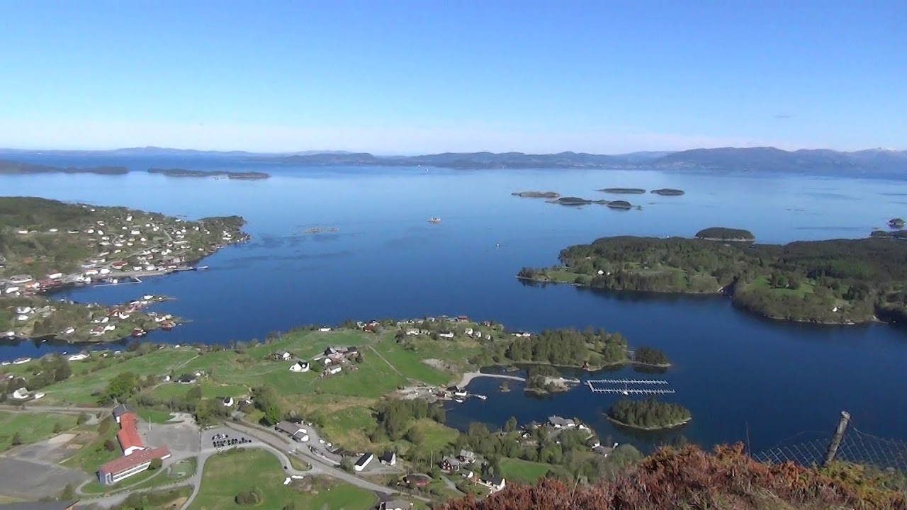 Tysnes headland and the sun phenomenon