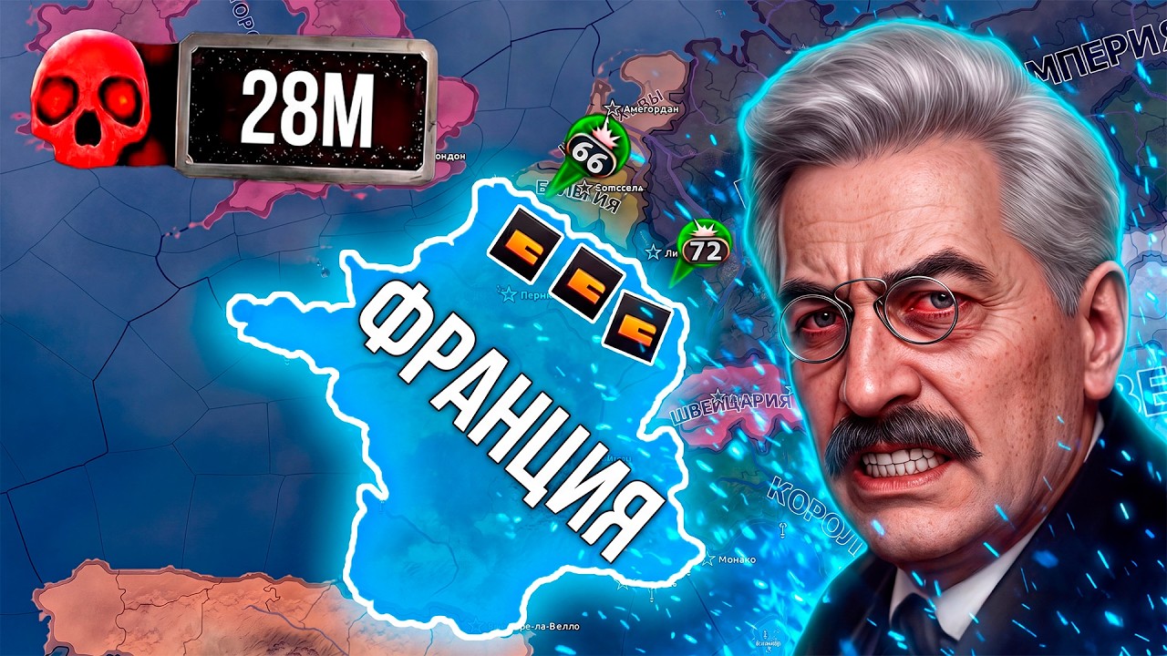 Немцы ПОЖАЛЕЛИ, что напали на Францию в Hearts of iron 4 на  МАКСИМАЛЬНОЙ СЛОЖНОСТИ