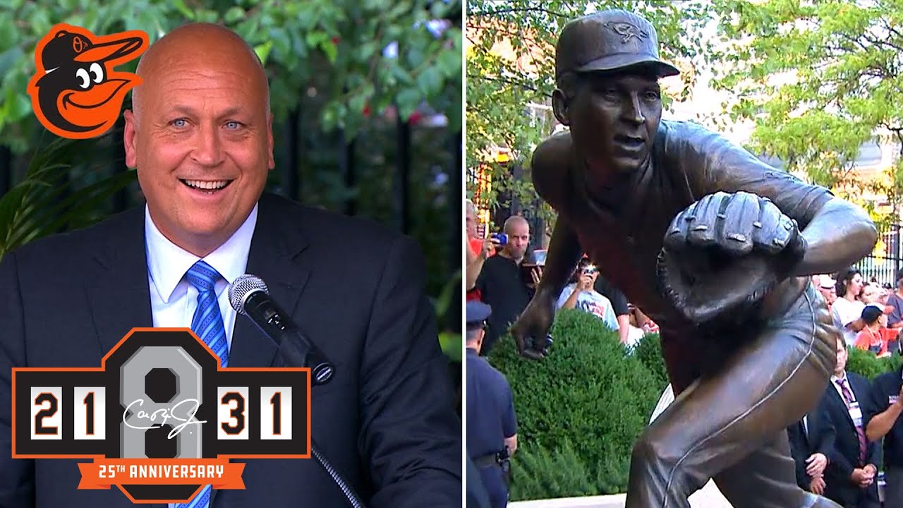 Cal Ripken, Jr. Statue Unveiled at Camden Yards | Orioles' 2131 25th Anniversary Celebration