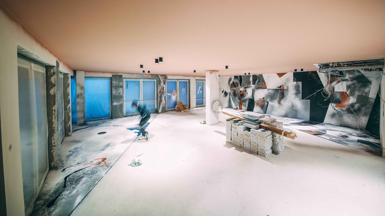Kurzzeit Zeitraffer: Raum wird zum Kunstwerk | Van B M&uuml;nchen