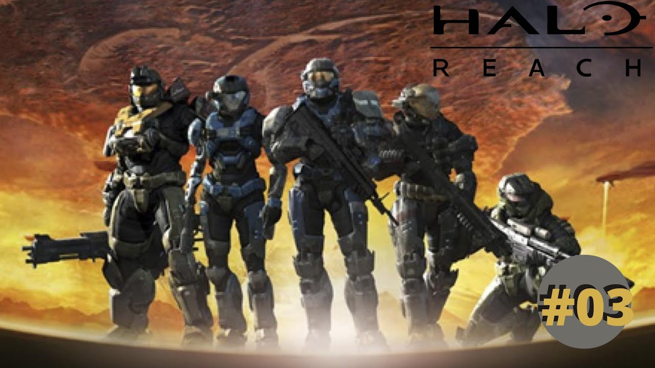 Halo Reach #03 - Chegue por tr&aacute;s das linhas inimigas (dublado e legendado )