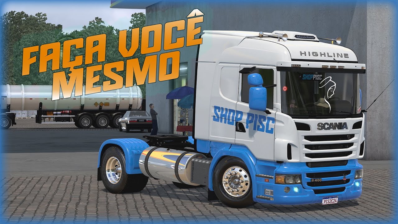 🎨 Aprenda a Fazer Suas Próprias Skins no ETS2 – Tutorial Completo no Photoshop!