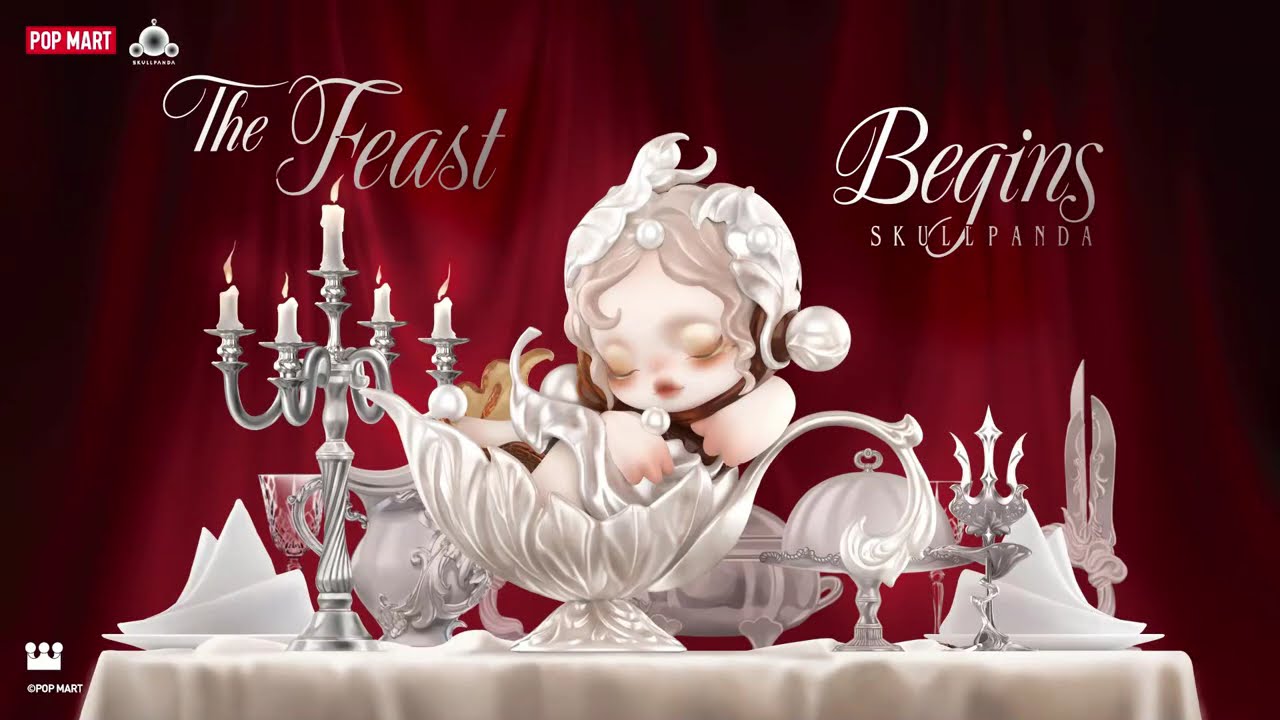 UNBOXING POP MART SKULLPANDA | The Feast Begins - Figure Blind Box