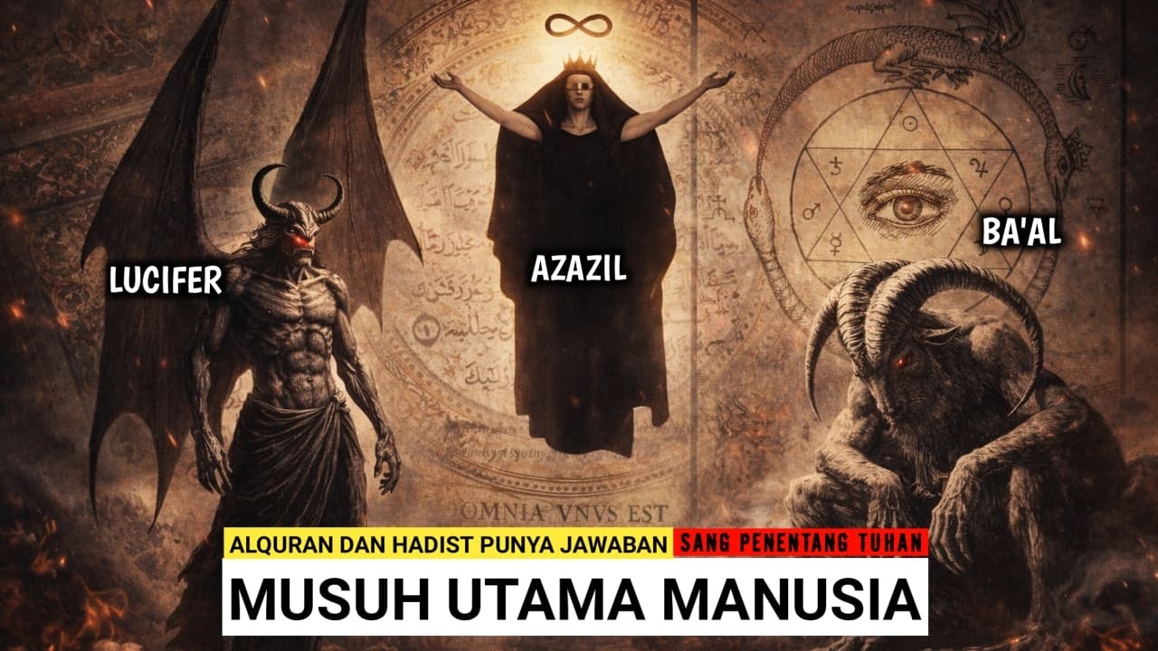 LUCIFER, AZAZIL DAN BA'AL. Siapa Mereka Dalam Islam?