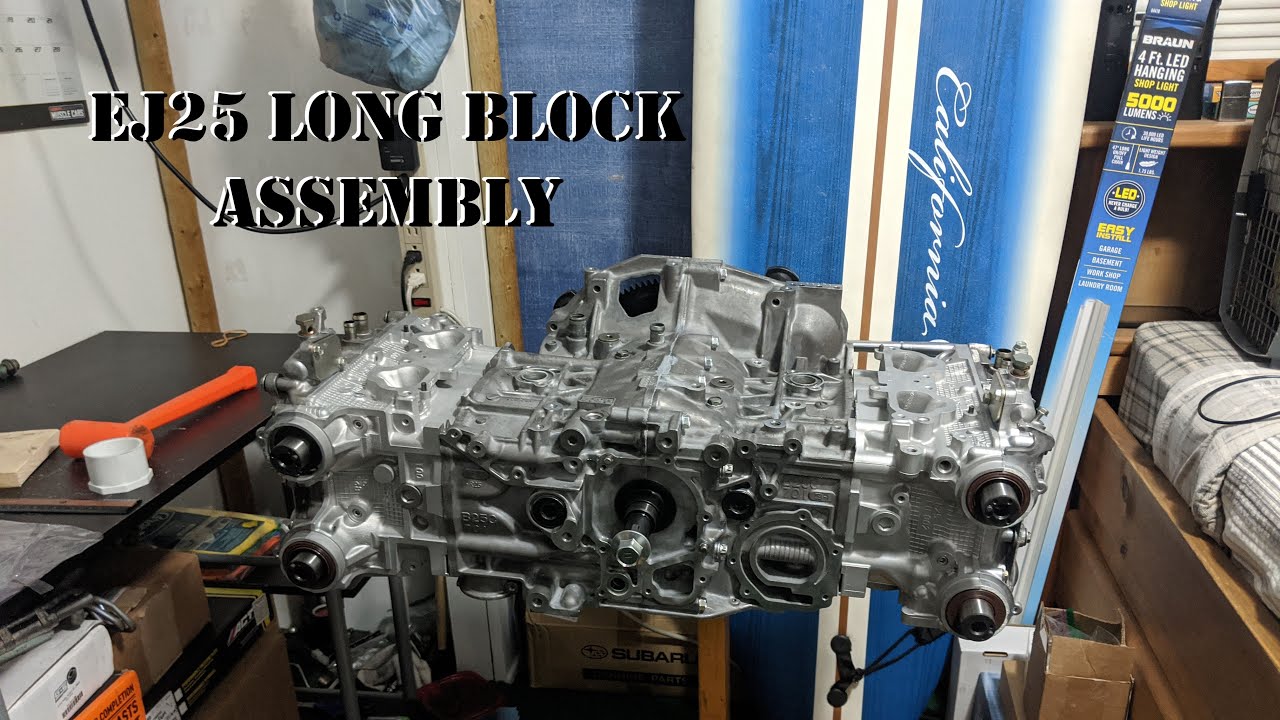 Subaru EJ25 Long Block Assembly