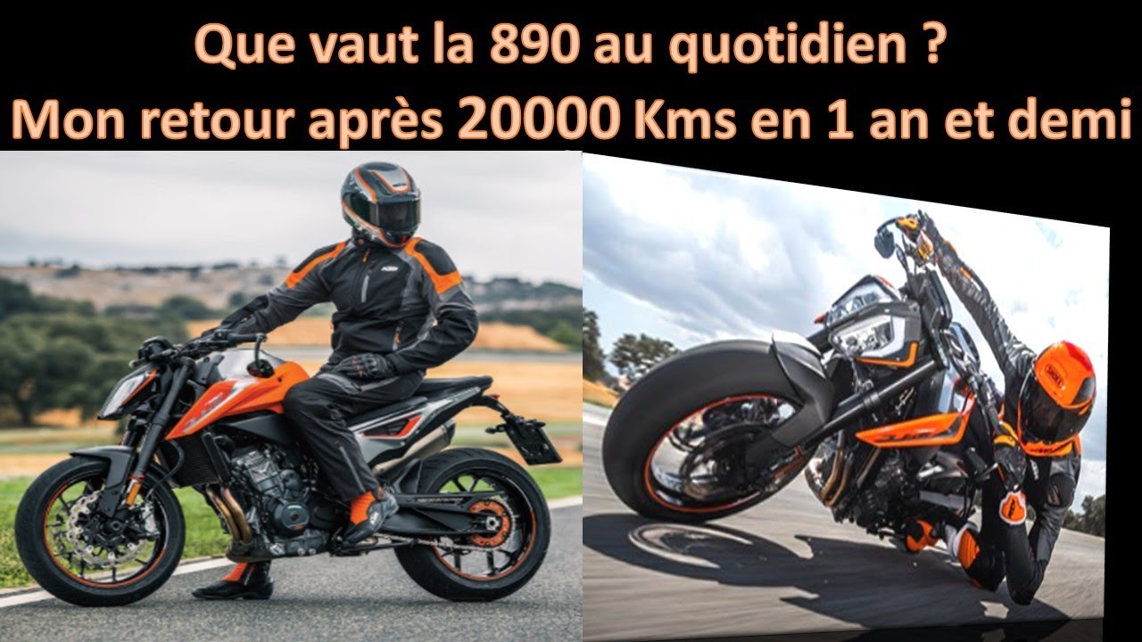 Essai KTM DUKE 890 KTM DUKE 790 au quotidien. Mes impressions après 20000 Kms et 1 an et demi