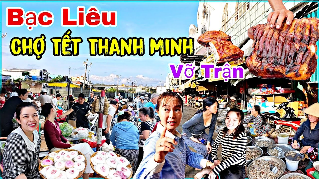 Chợ Bạc Liêu Ngày 