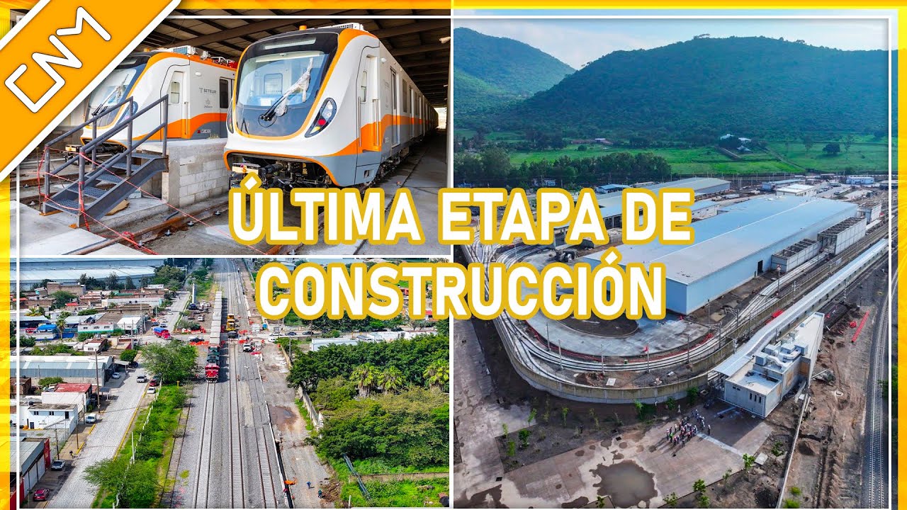 Avanza el 92% la Línea 4 del Tren Ligero de Guadalajara, Jalisco