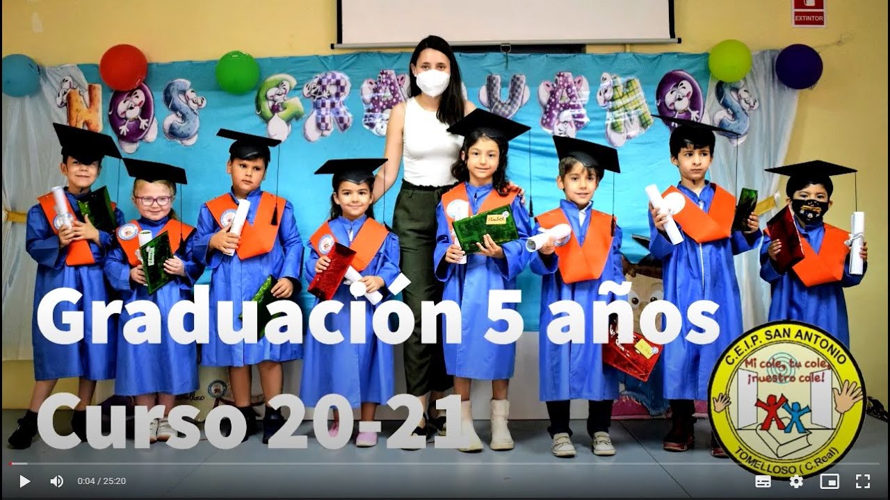 Graduación Educación Infantil 5 años - CEIP CdA San Antonio - Tomelloso