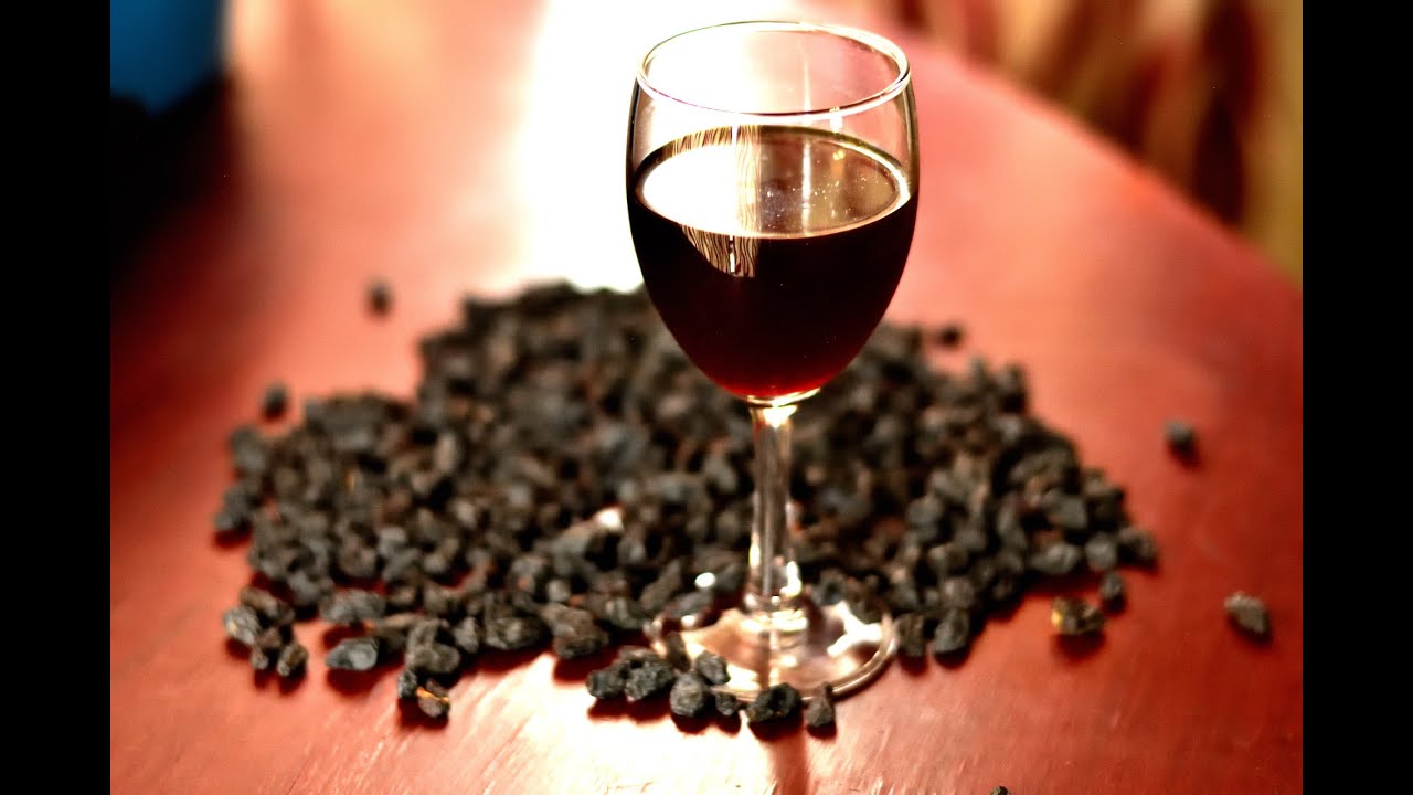 WINE WITHOUT SUGAR l| BLACK RAISINS WINE | HEALTHY HOMEMADE RED WINE | HEALTHY GRAPE WINE |EASY WINE