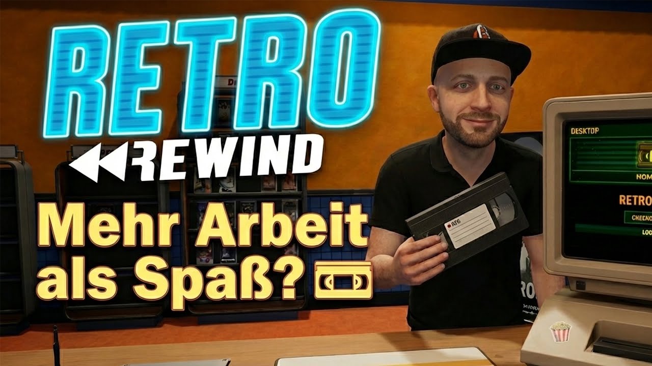 Mehr Arbeit als Spaß? 📼 | Retro Rewind – Video Store Simulator  – Angezoggt
