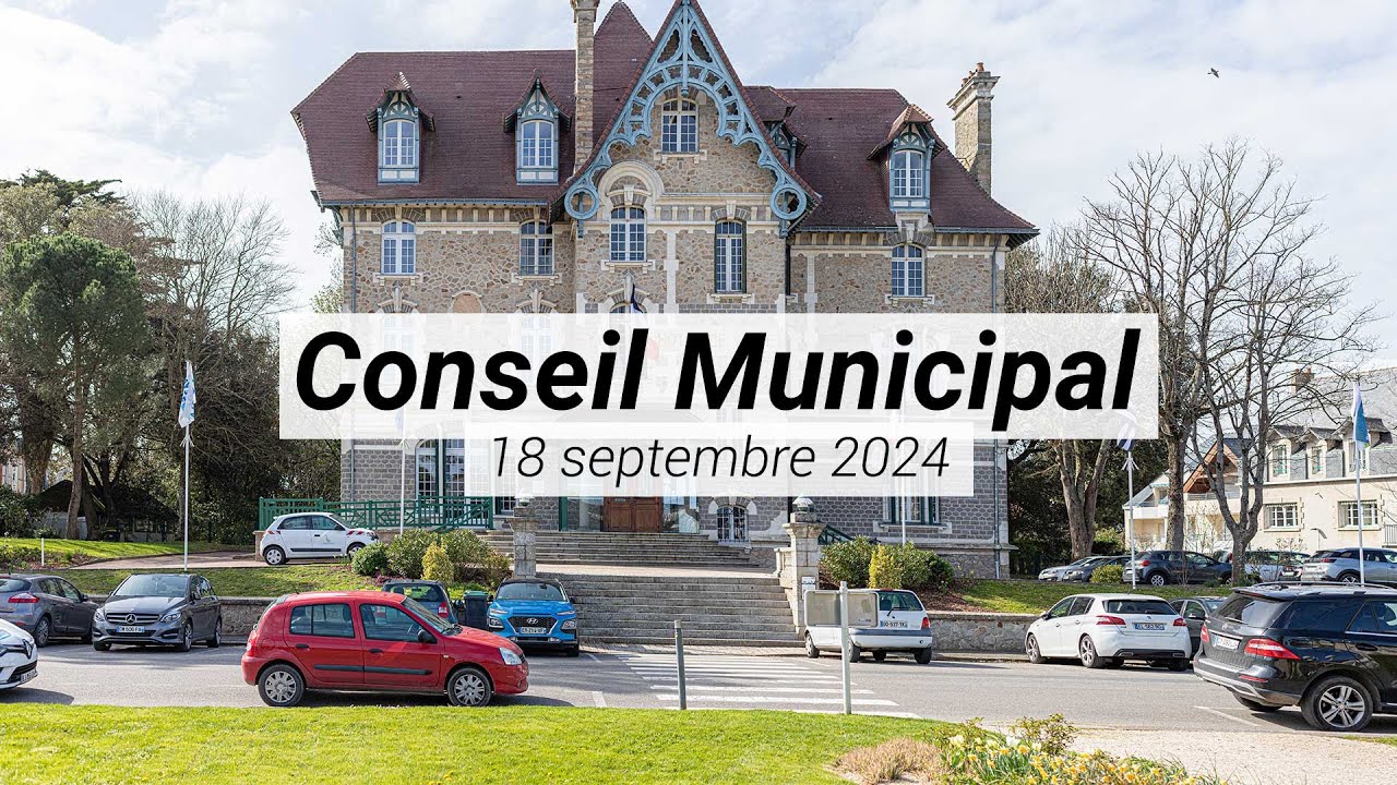 Conseil municipal - 18 septembre 2024