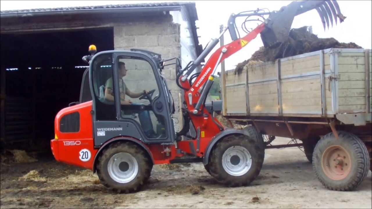 Stallausmisten *2013* auf dem Weilborner Hof mit Weidemann Deutz und Eicher