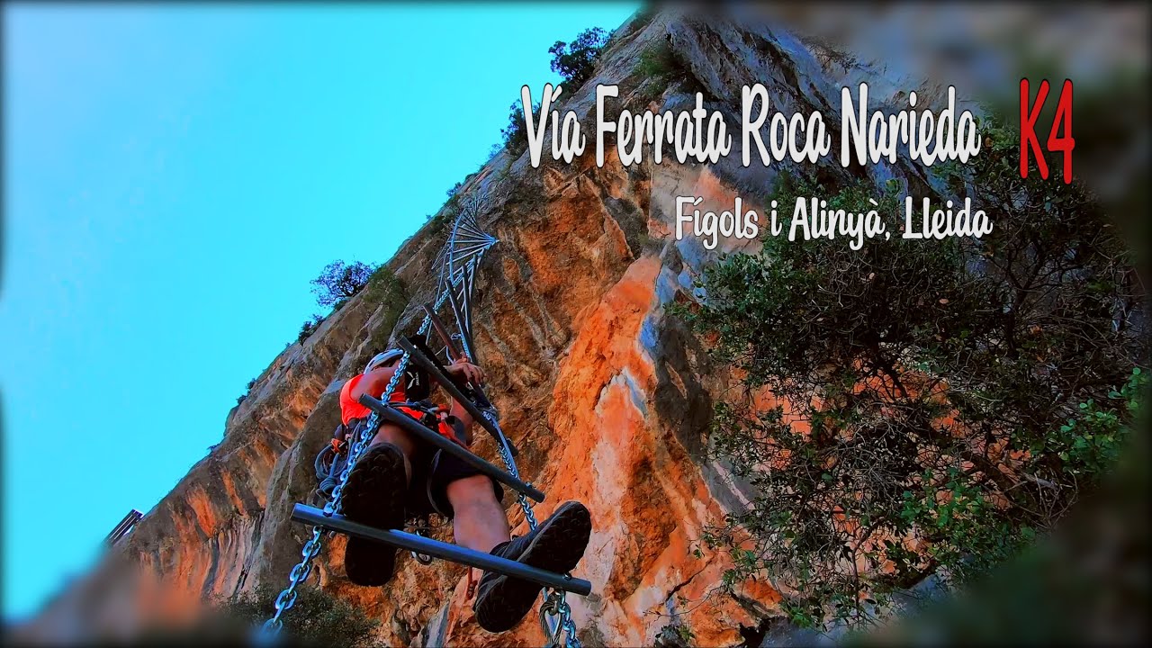 Vía Ferrata Roca Narieda K4 (Fígols i Alinyà, Lleida)