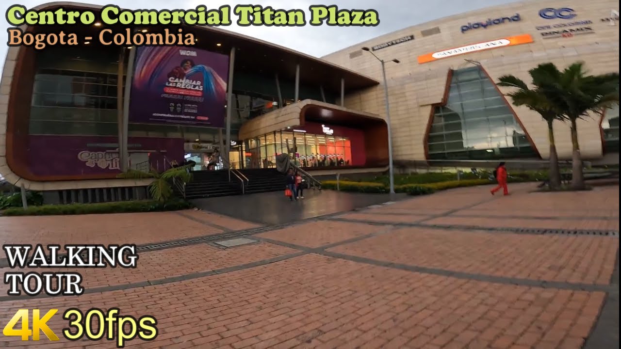 CENTRO COMERCIAL TITAN PLAZA | Recorrido a pie 4K 30 fps WALKING TOURS.