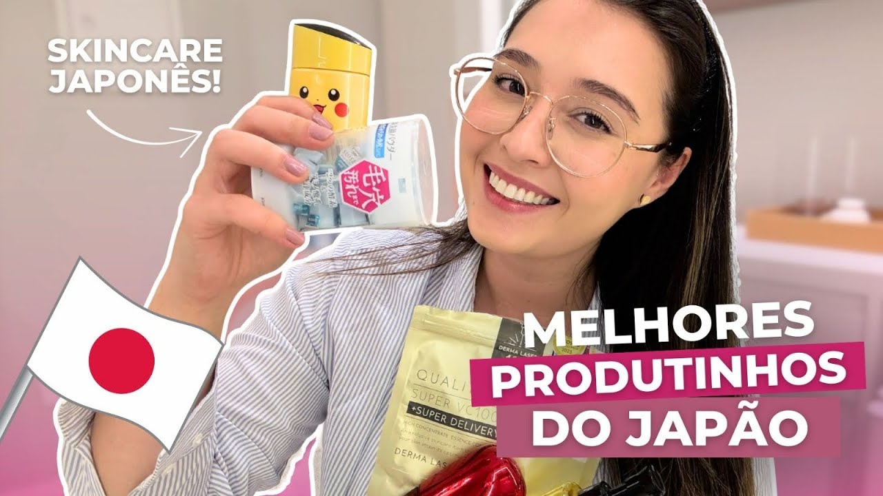 MELHORES PRODUTOS DE SKINCARE DO JAPÃO! 🇯🇵