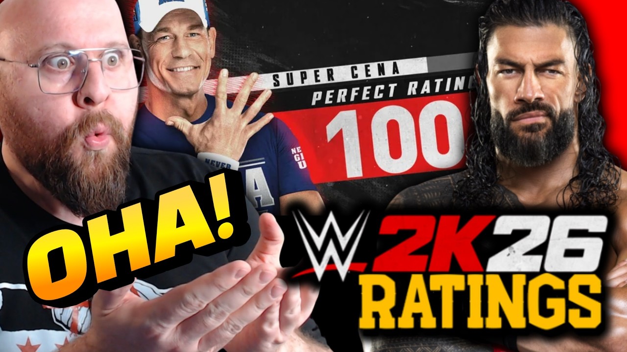 CANLI TEPKİ | WWE 2K26 RATINGLERİ AÇIKLANDI