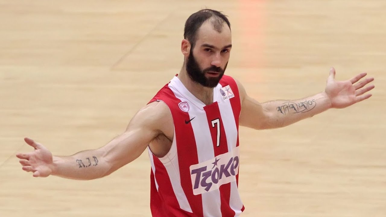 Βασίλης Σπανούλης - 15 ΜΥΘΙΚΑ Καλάθια με τον Ολυμπιακό