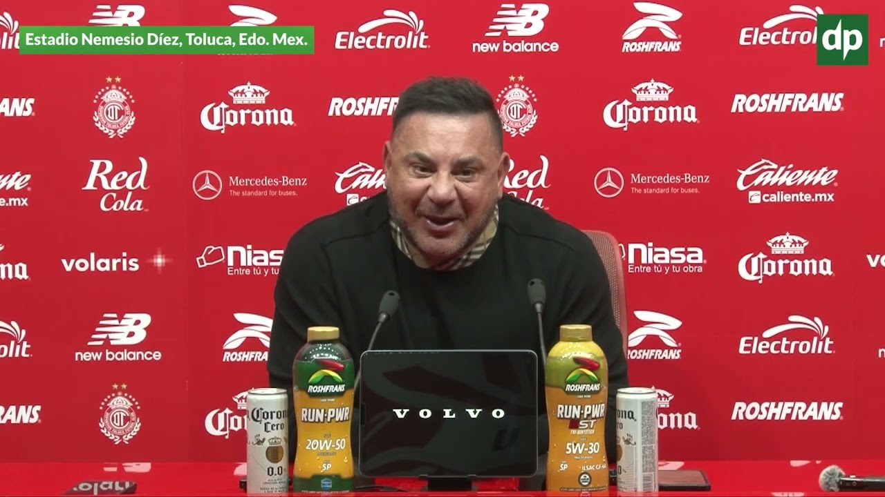 Conferencia Post partido con Antonio Mohamed DT Club Toluca | J5 CL26 | Toluca vs Cruz Azul 