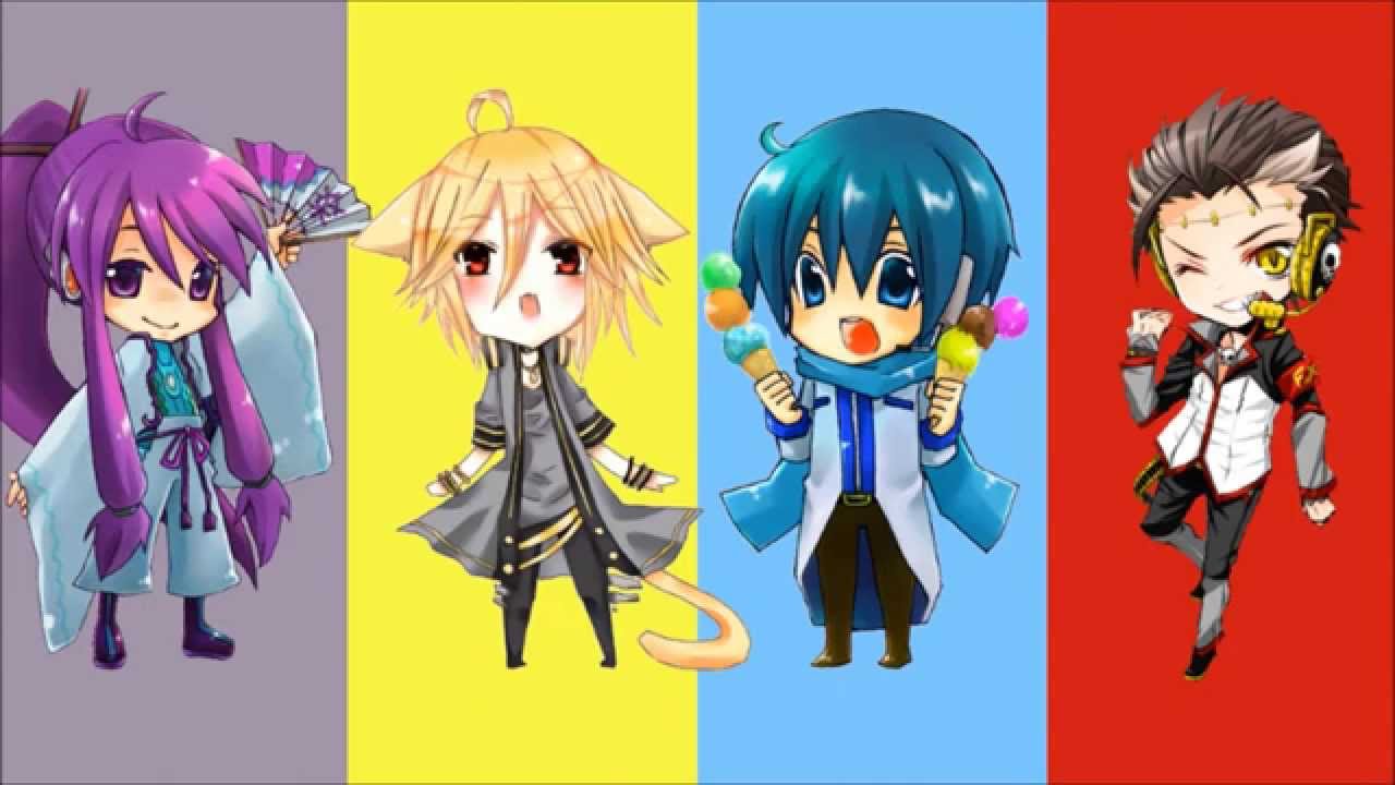 【Yohioloid, Kaito, Gakupo, Big Al】Guy Love 【Vocaloid】