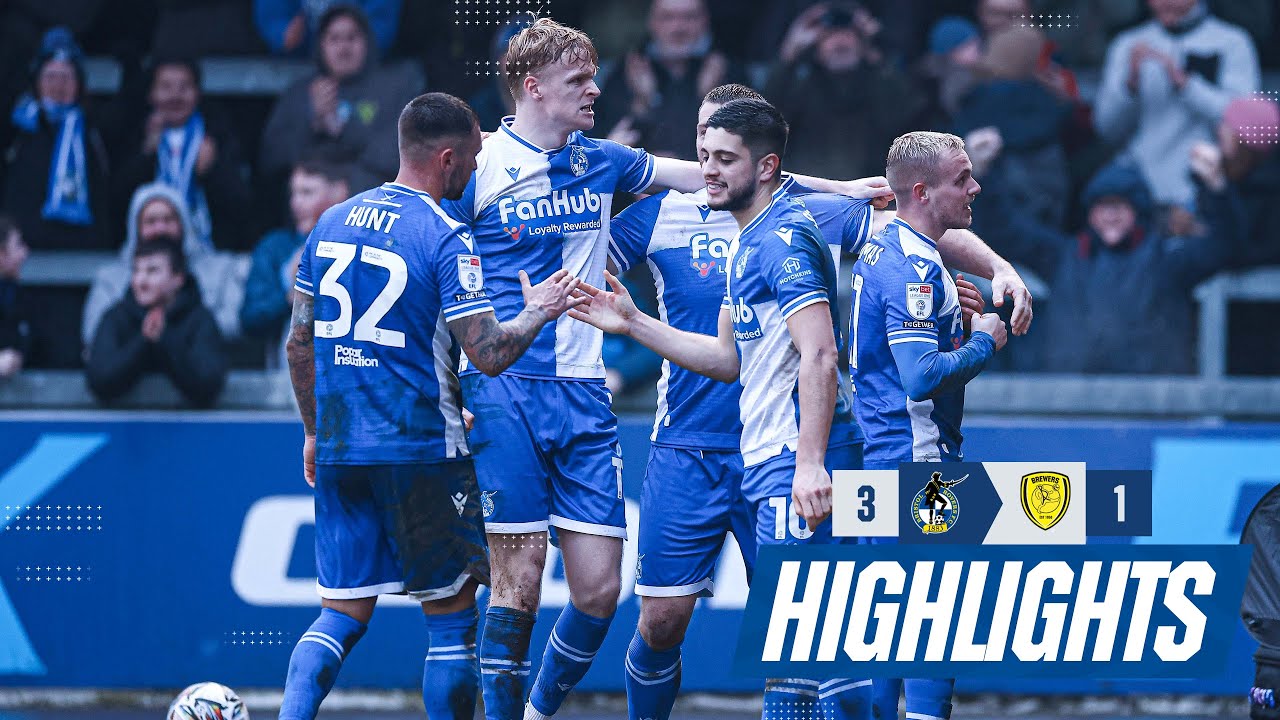 Extended Highlights | Bristol Rovers 3-1 Burton Albion