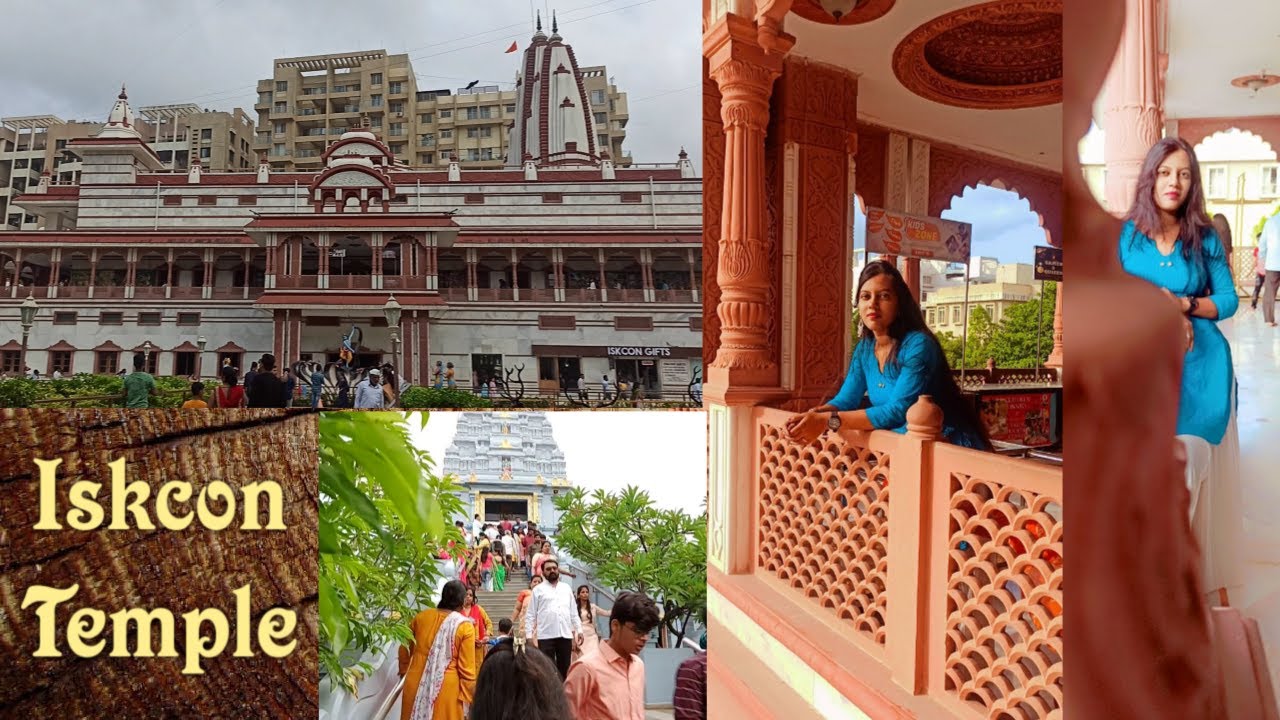 Iskcon Temple Pune | beautiful and huge temple in Pune | Travel vlog | Bites with Pranu ||