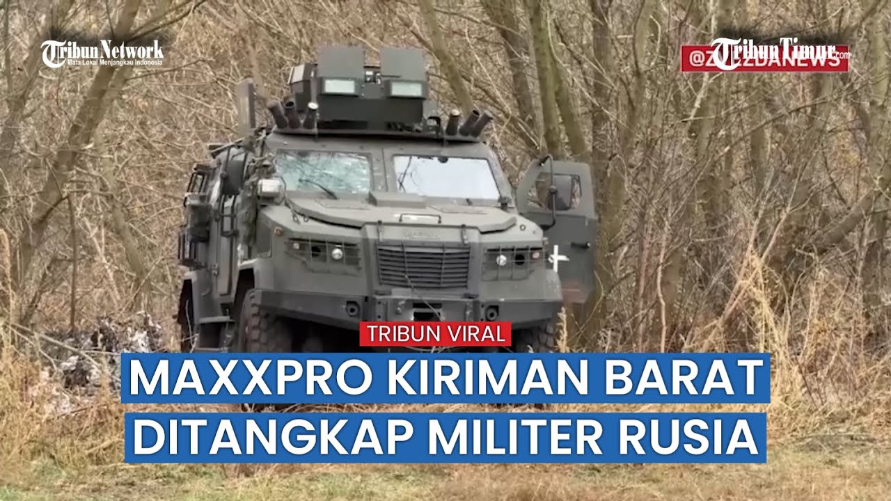 MaxxPro Ukraina Ditangkap Militer Rusia