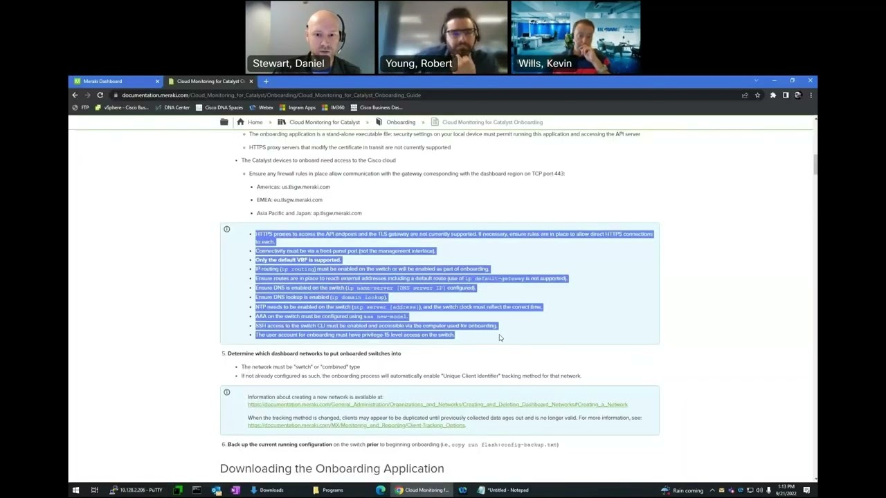 Catalyst Monitoring with Meraki Overview and Onboarding Walkthrough