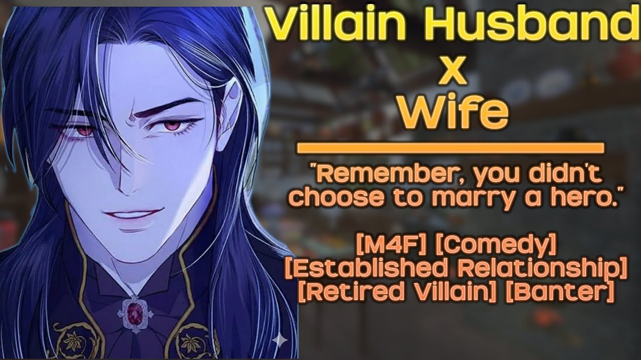 Caught By Your Retired Villain Husband | ASMR Roleplay [Comedy] [Established Relationship]