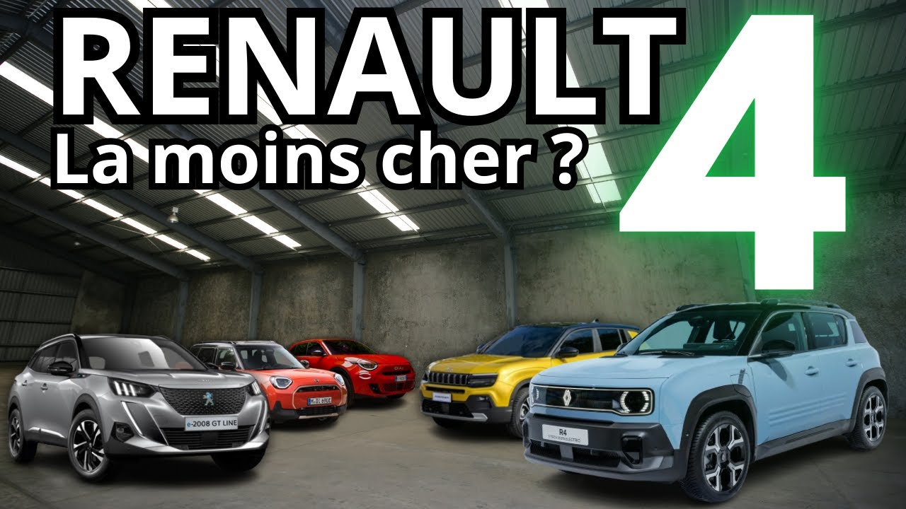 RENAULT 4 &eacute;lectrique, analyse des tarifs 🧐