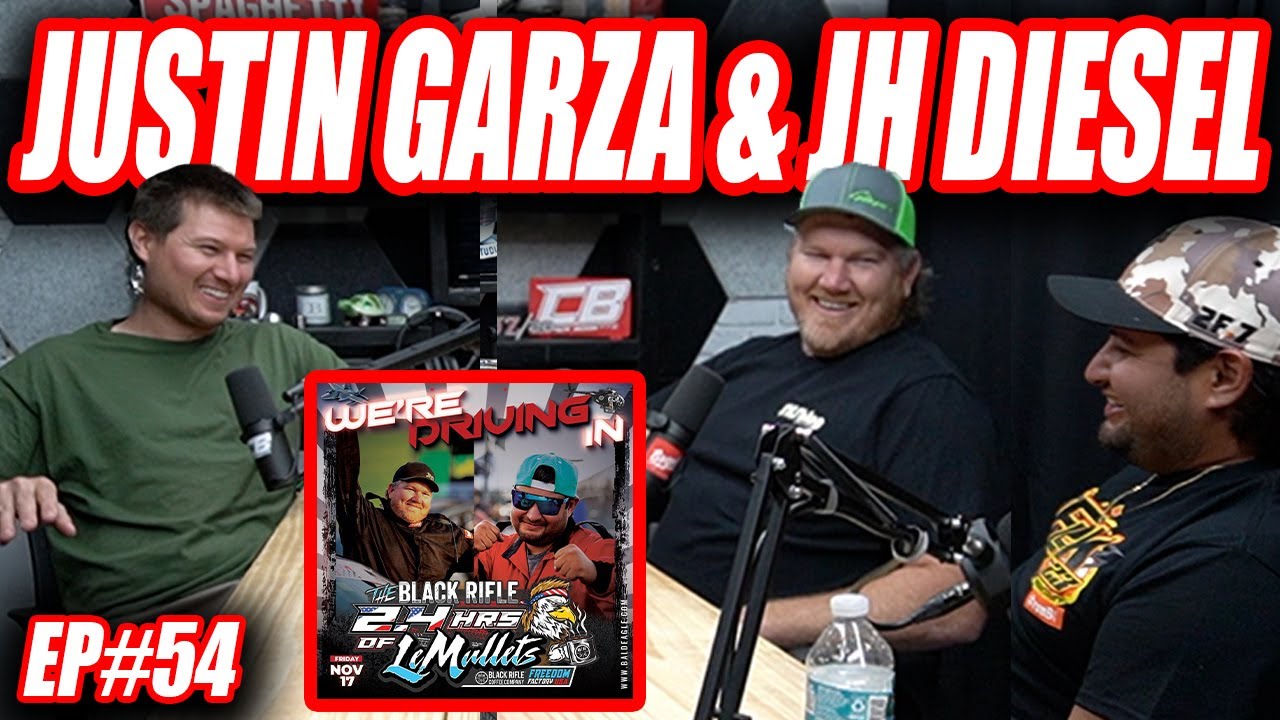 JH Diesel, Justin Garza : 2.4 Hours Of LeMullets, Burnouts | The Cooper Bogetti Podcast EP54