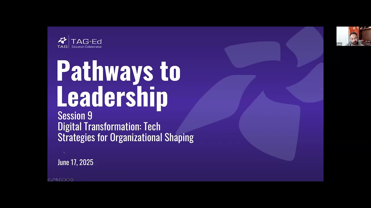 Pathways to Leadership: Session 9