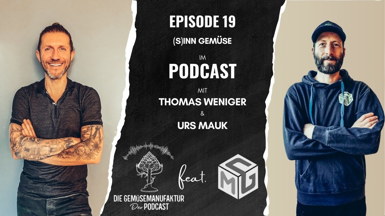 019 DGM & MG.de Podcast mit  Sinn Gemüse - Marktgärtnerei ohne Wachstum?
