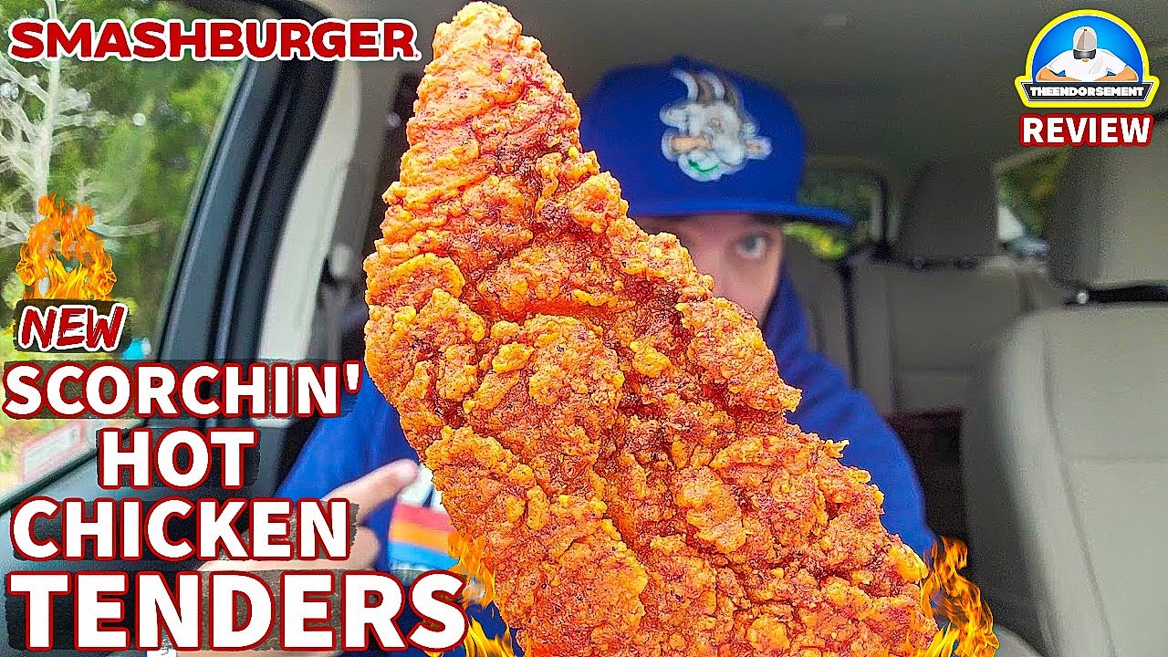 Smashburger&reg; Scorchin' HOT Chicken Tenders Review! 🌶️🐔🔥 | theendorsement