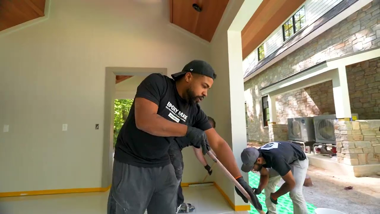 EPOXY FLAKE FLOORS | INDOOR-OUTDOOR INSTALL EPOXY MAX 100