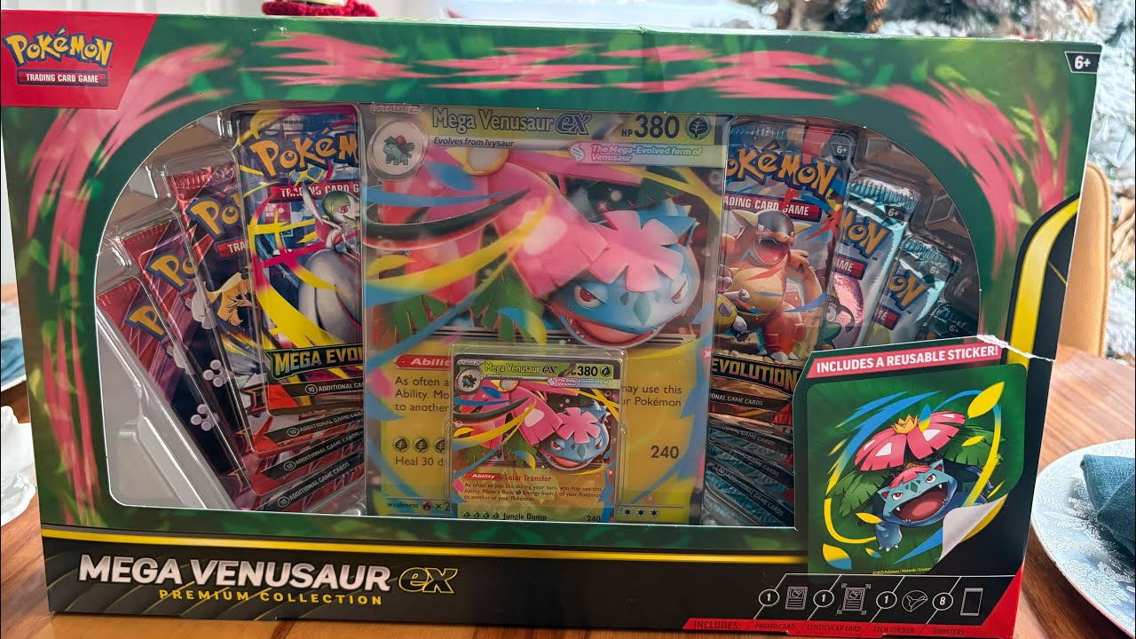 ABRIENDO LA MEGA VENUSAUR EX PREMIUM COLLECTION 💥