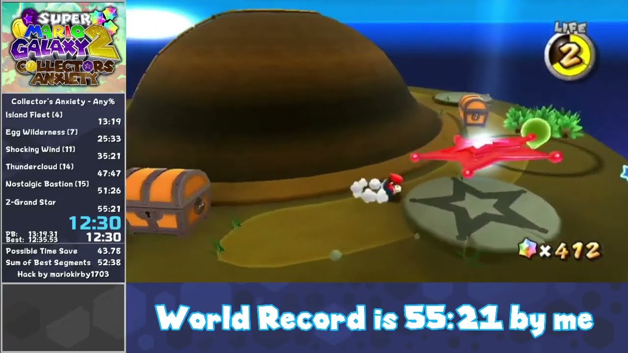 [Former WR] SMG2 Collector’s Anxiety Any% (Demo) in 50:53