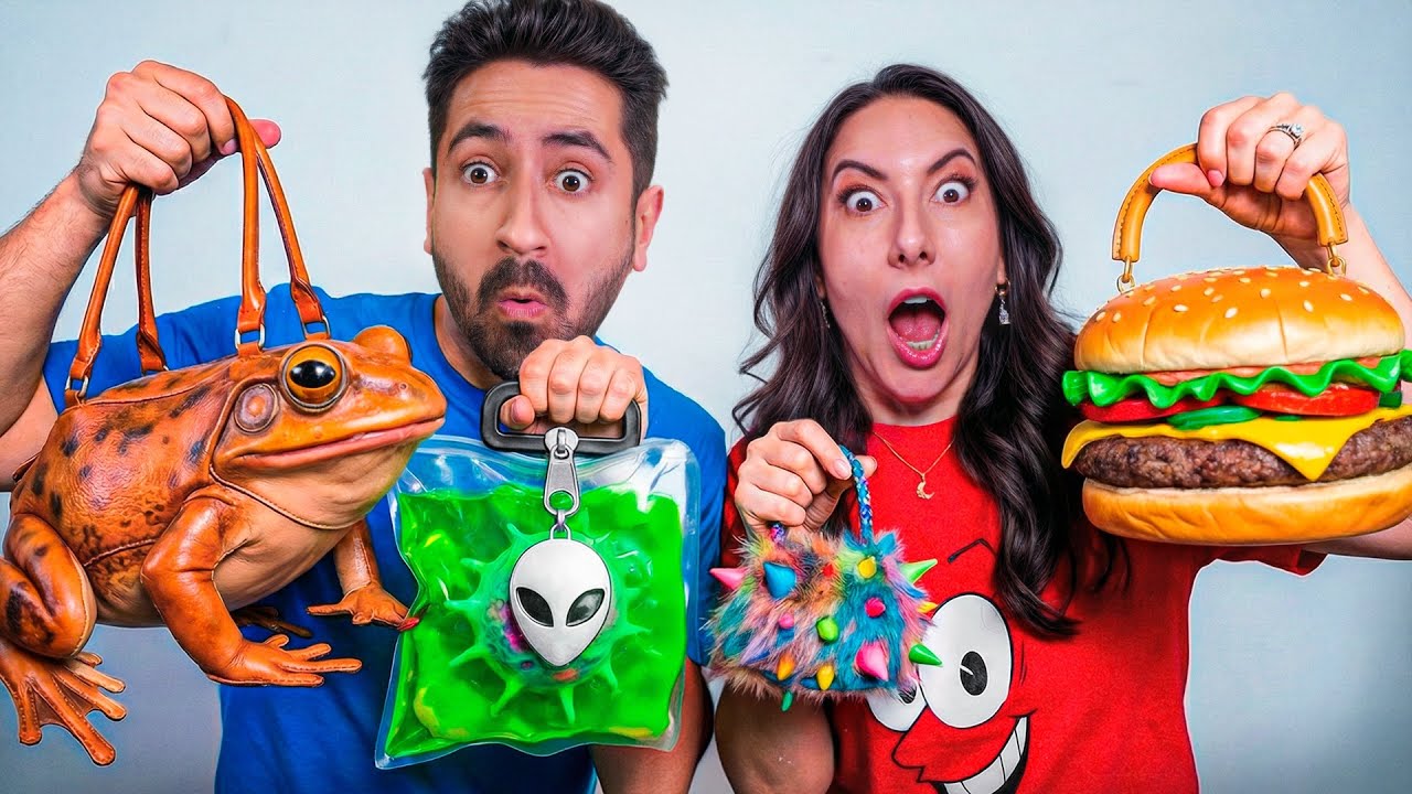 TESTANDO TODAS AS BOLSAS MAIS DIFERENTES DA INTERNET (passei vergonha?)