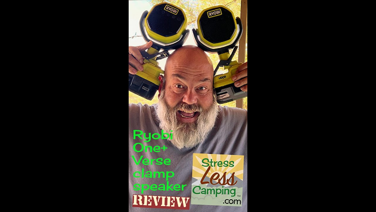Ryobi One+ Verse clamp speaker review