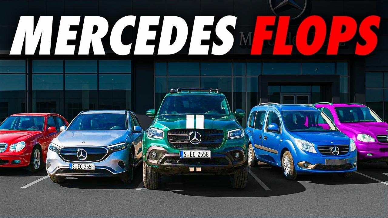 12 Mercedes-Modelle, die total GEFLOPPT sind!